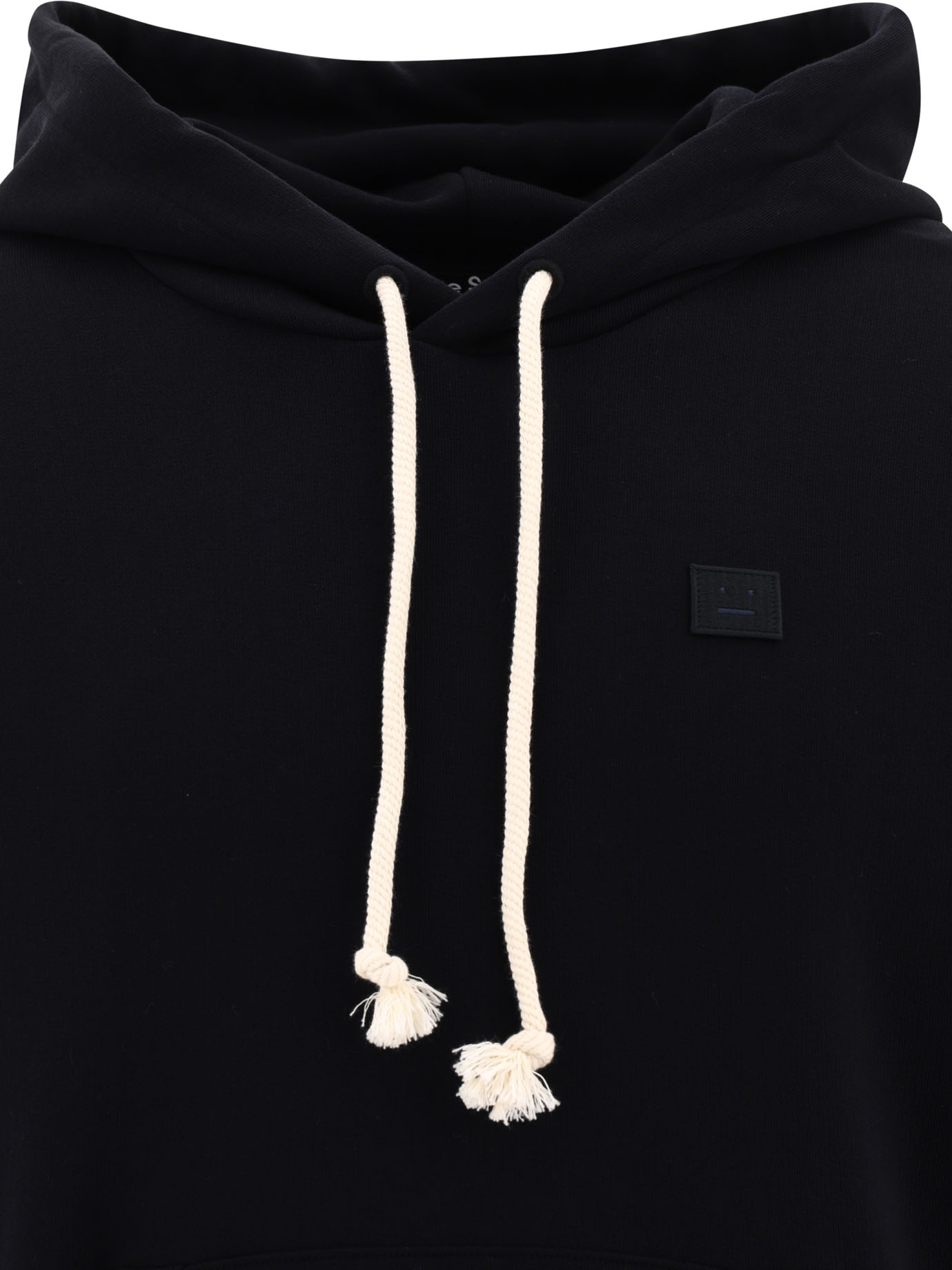 ACNE STUDIOS Black   Nash Face hoodie